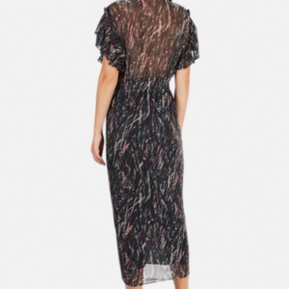 Iro Metallic sheer dress - Picture 3 of 15